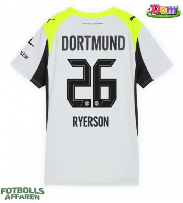 Borussia Dortmund Julian Ryerson #26 Bortatröja Kvinnor 2025-26 Kortärmad